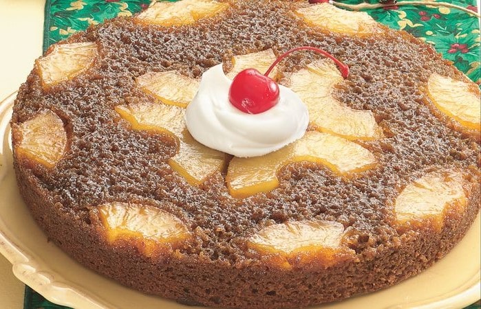 Pineapple Upside-Down Gingerbread