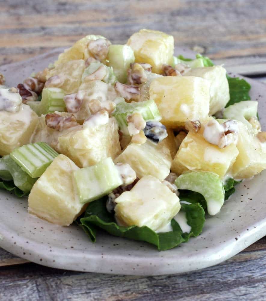 Pineapple Walnut Salad