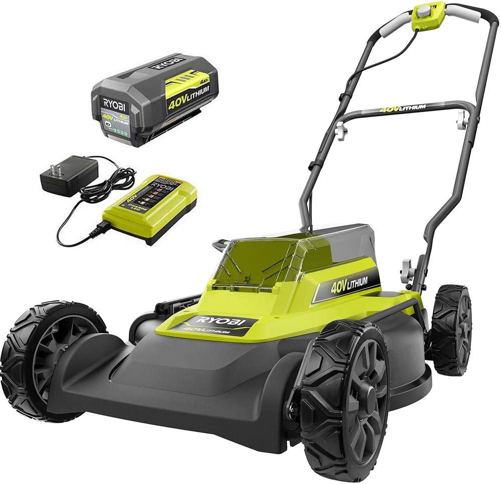 RYOBI RY401100-Y 18 in Lawnmower