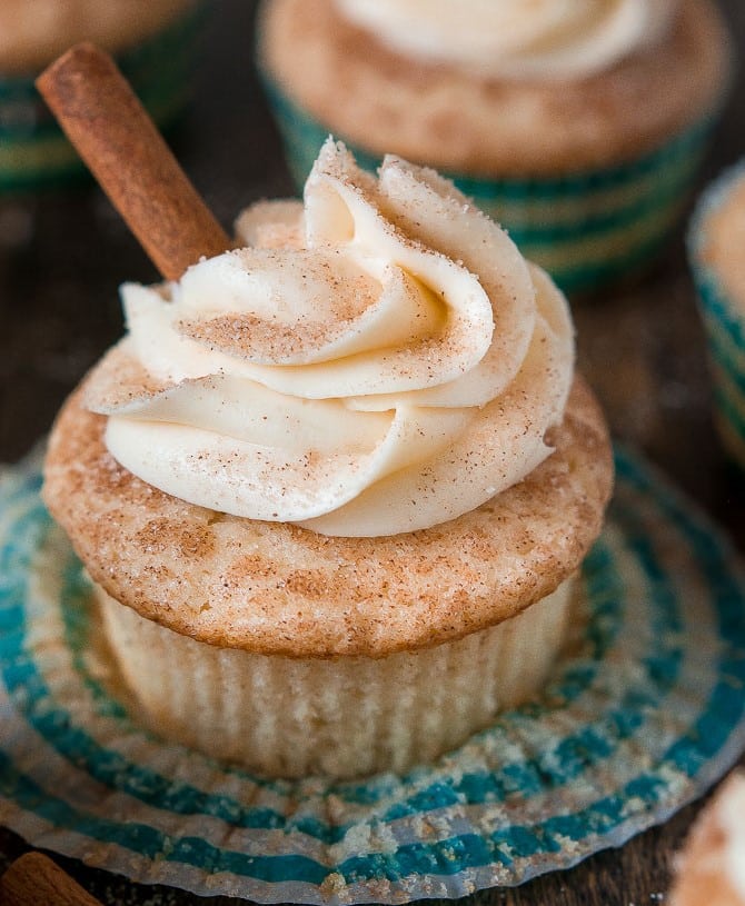 Snickerdoodle Cupcakes