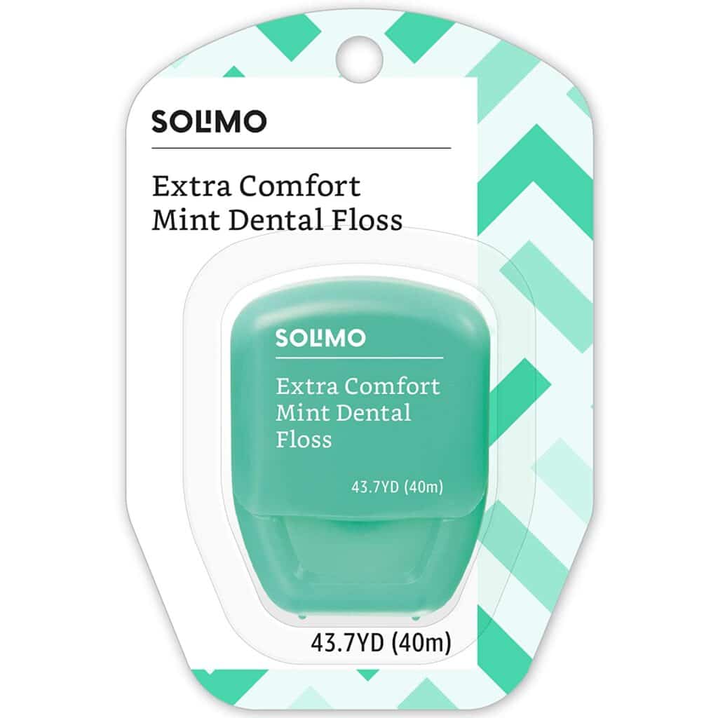 Solimo Mint Dental Floss