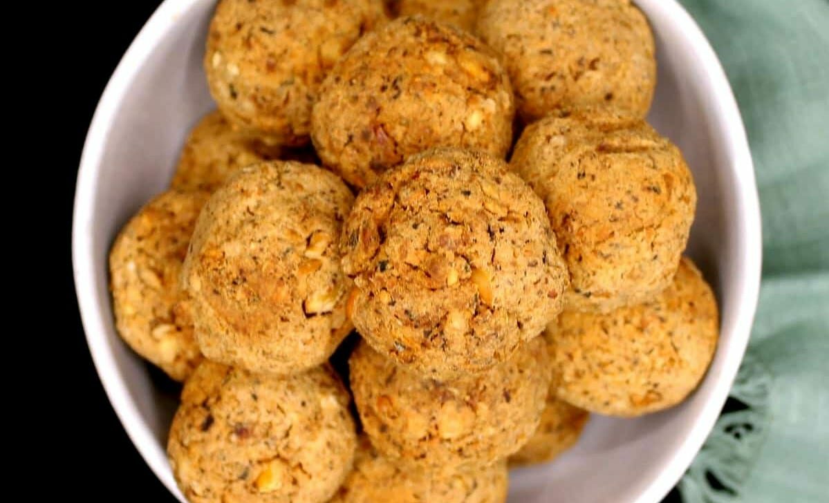 Vegan Air Fryer Meatballs