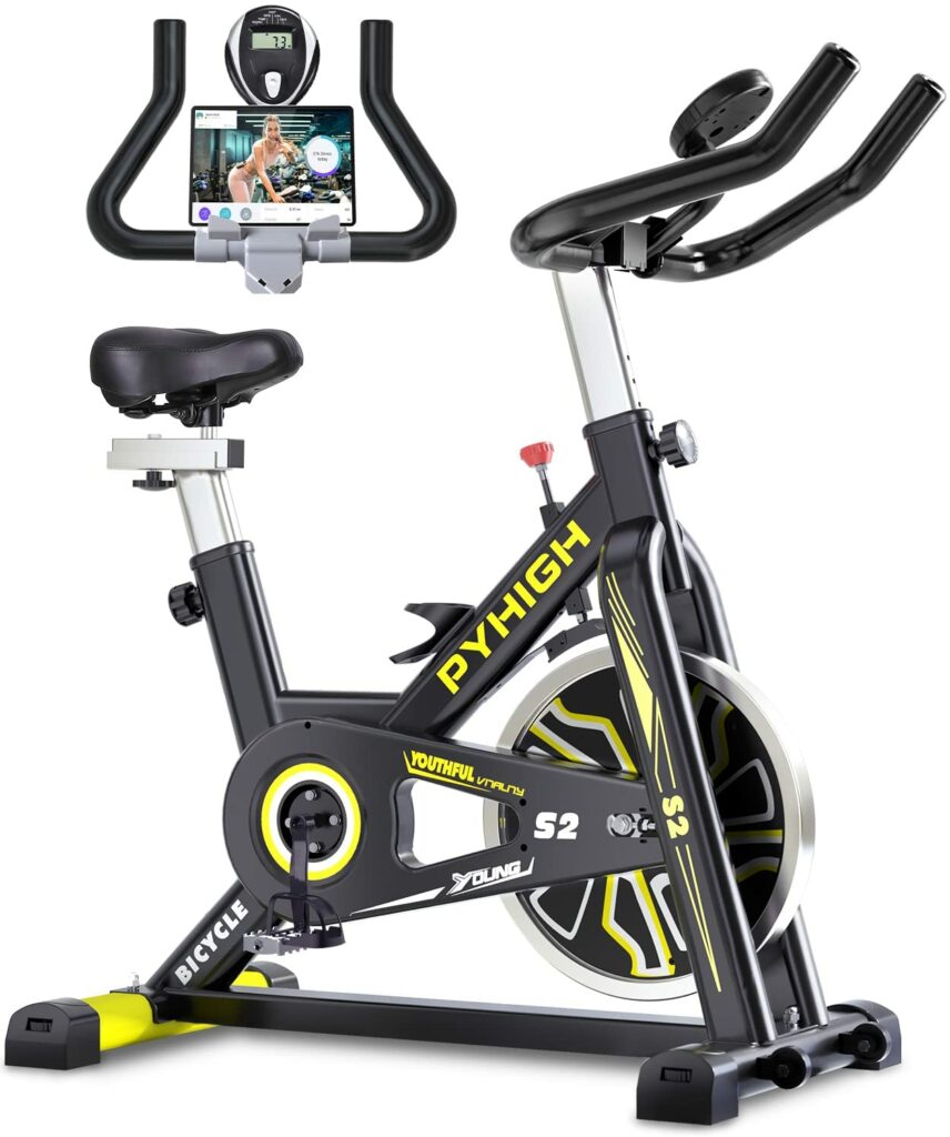 PYHIGH Stationary Exercise Bike