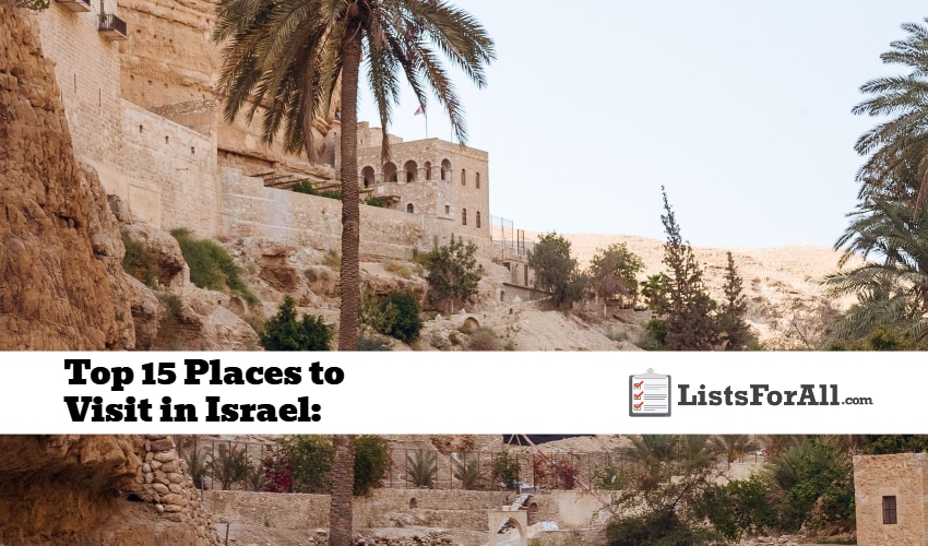 Best Places to Visit in Israel