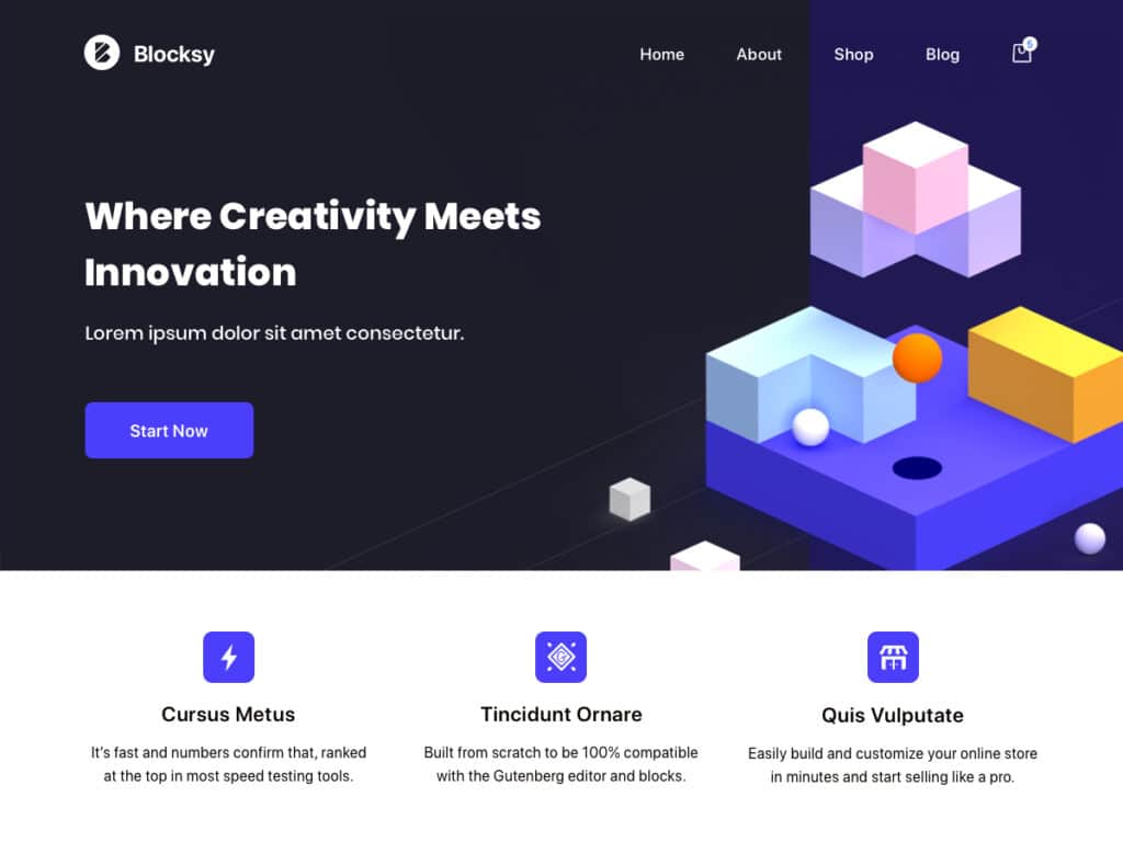 Blocksy WordPress Theme