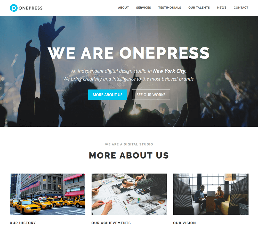 OnePress Theme