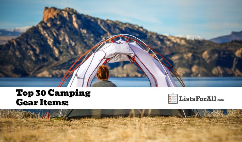 Best Camping Gear