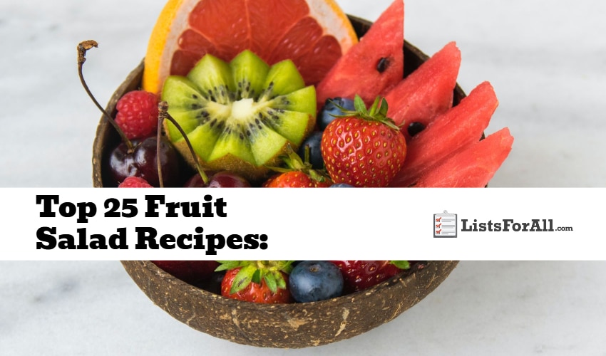 Best Fruit Salad Recipes