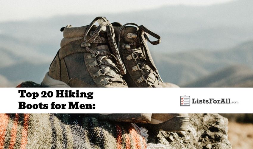 Best Hiking Boots for Men