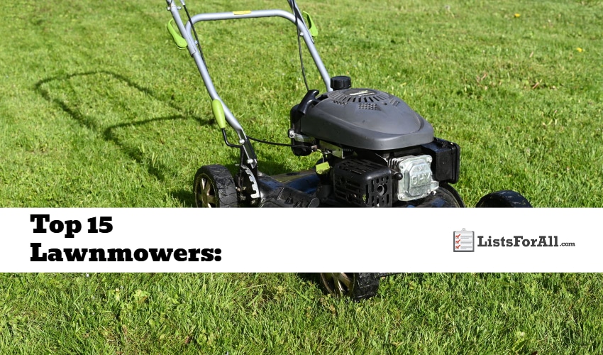 Best Lawnmowers