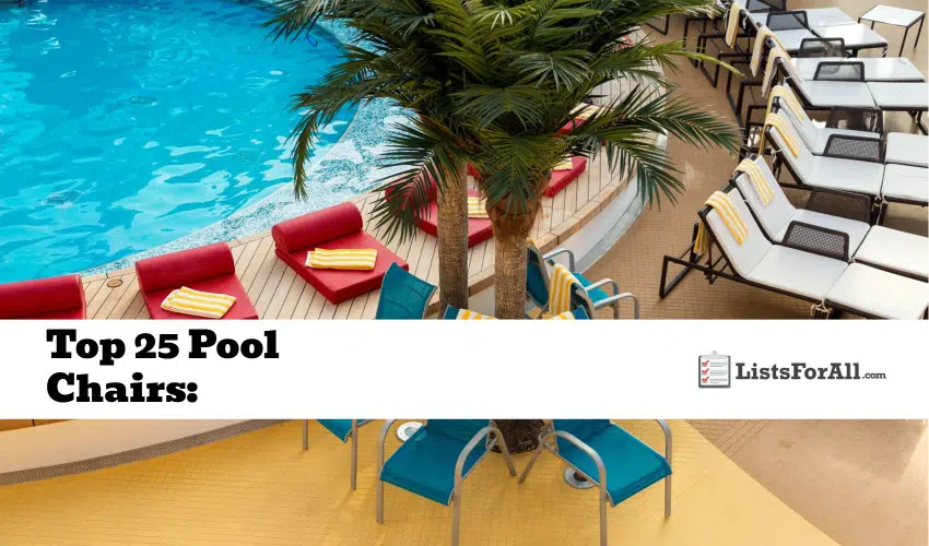 Best Pool Chairs