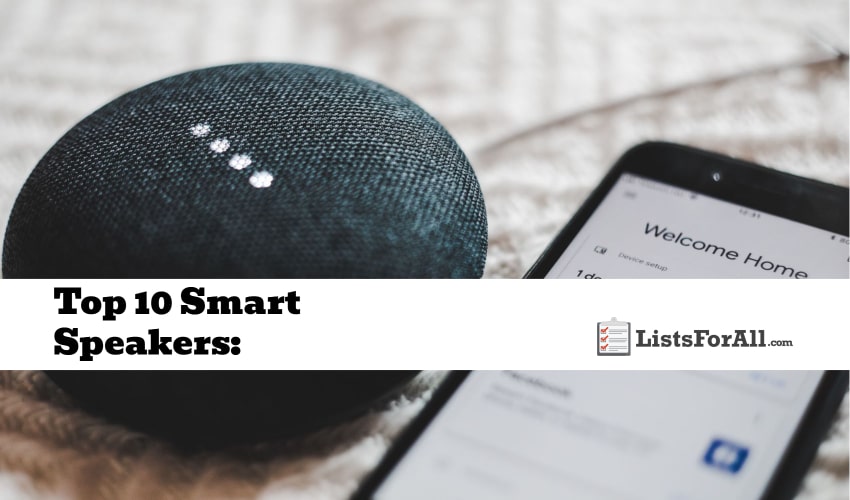 Best Smart Speakers