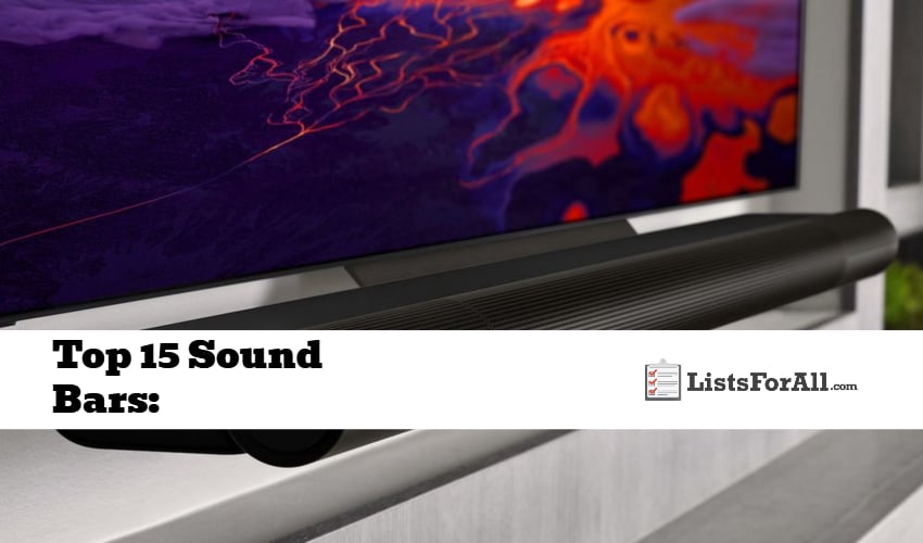 Best Sound Bars