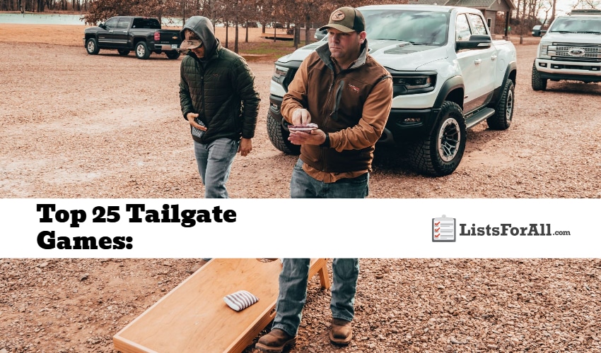 Best Tailgate Games