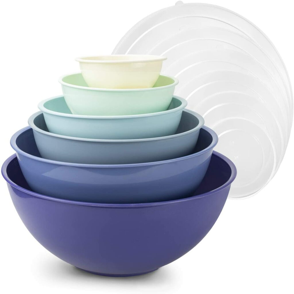 COOK WITH COLOR Plastic Mixing Bowls