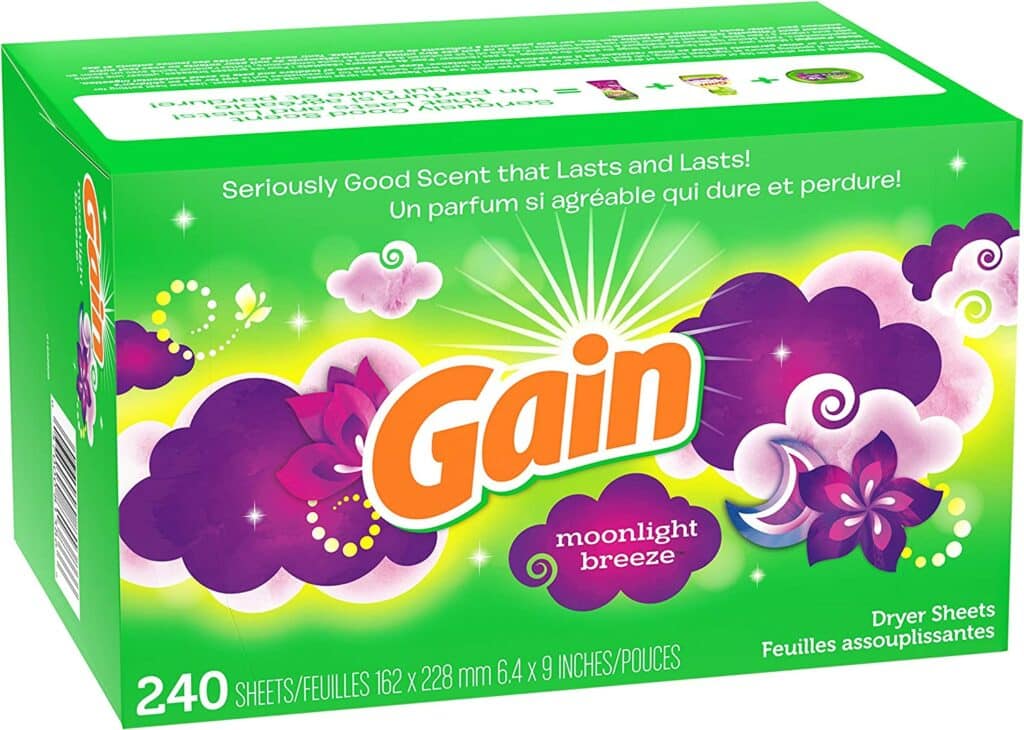 Gain Fabric Softener Sheets