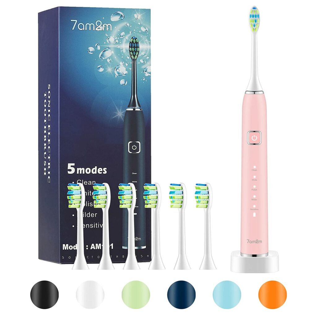 7am2m Sonic Electric Toothbrush