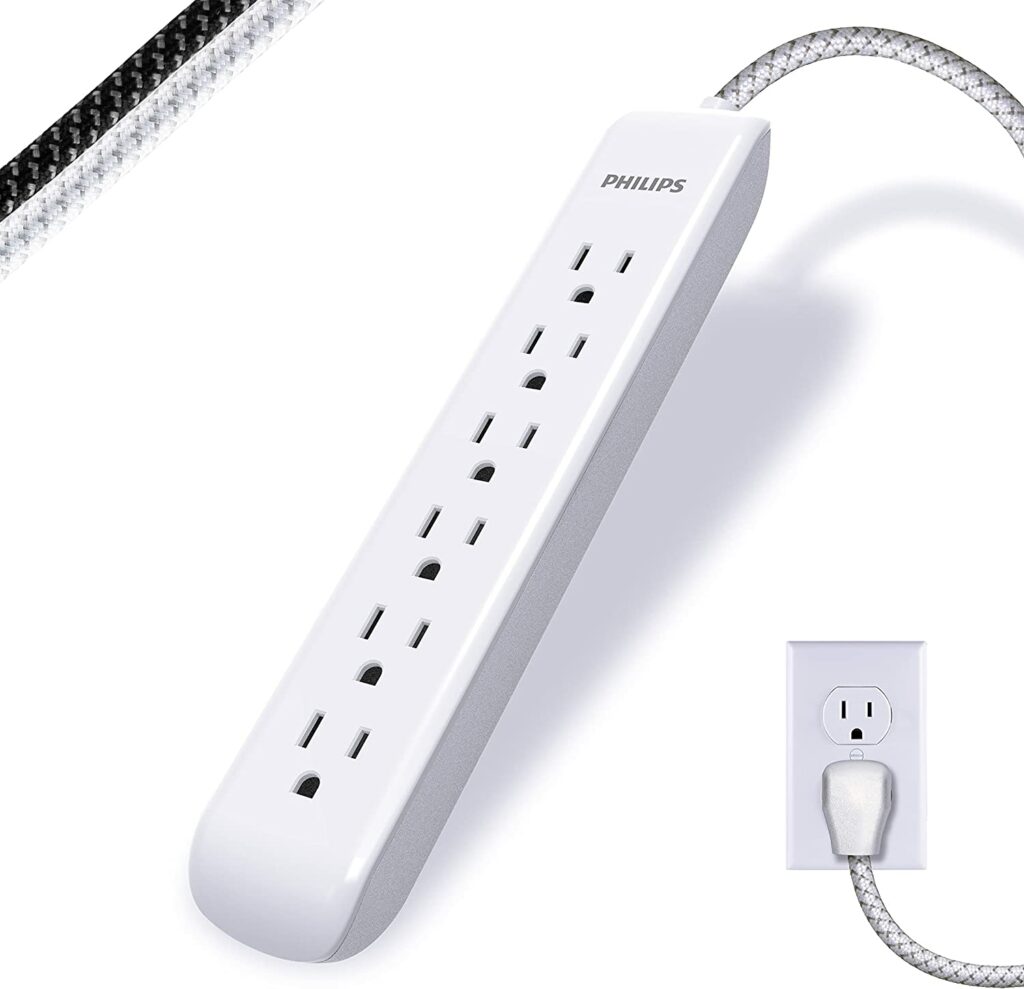 Philips 6 Outlet Surge Protector