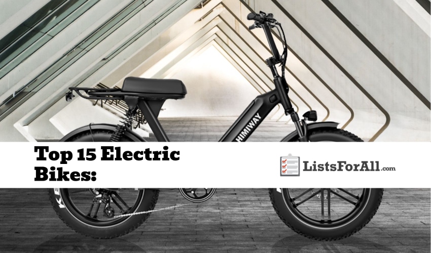 Best Electric Bikes