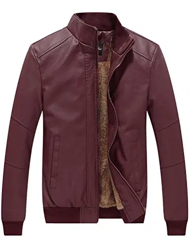 WenVen Leather Jacket