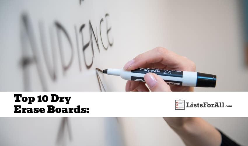 Best Dry Erase Boards