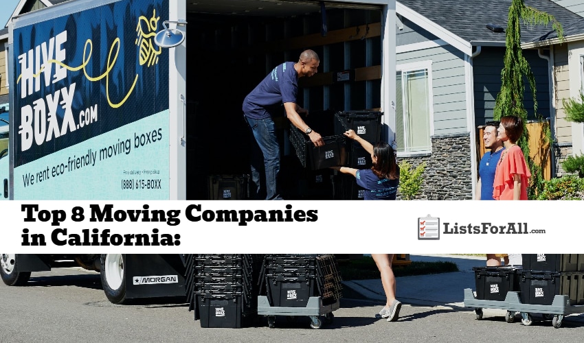 Best Moving Companies in California