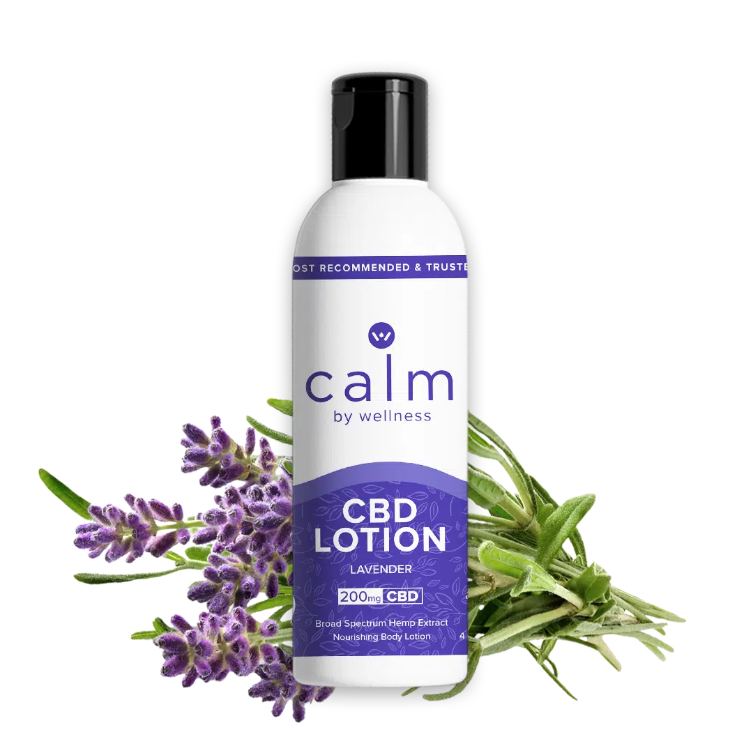 Calm by Wellness CBD Lavender Lotion