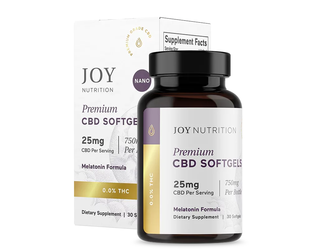 Joy Nutrition Broad Spectrum CBD Softgels