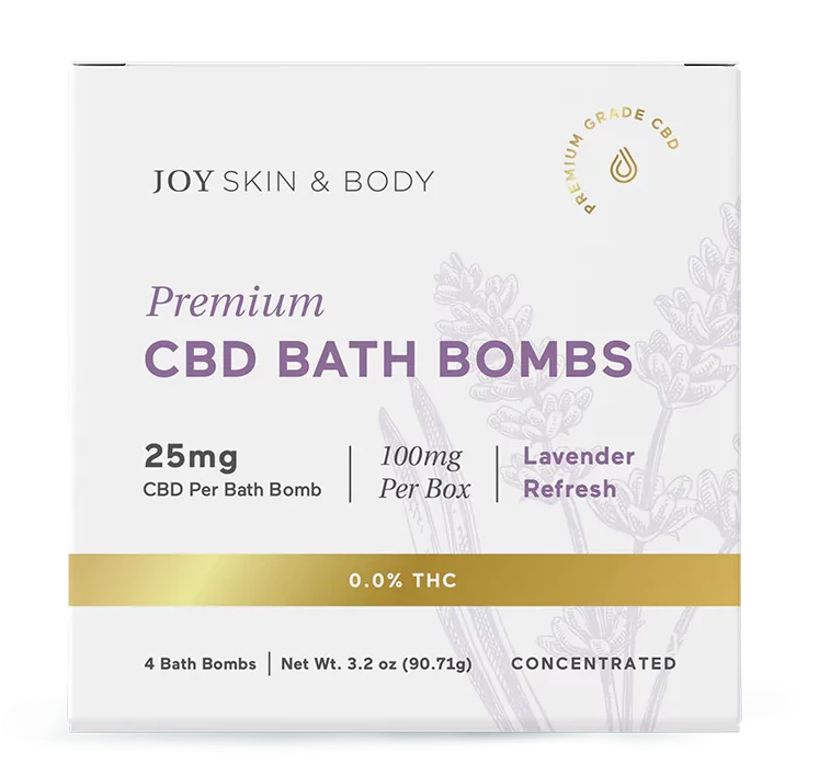 Joy Skin & Body CBD Bath Bombs