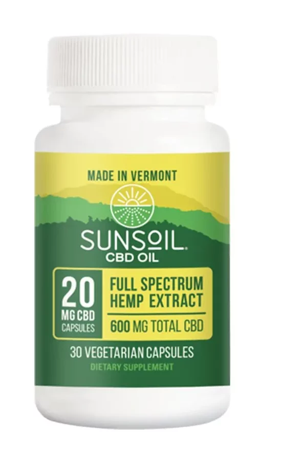 Sunsoil Vegan CBD Capsules