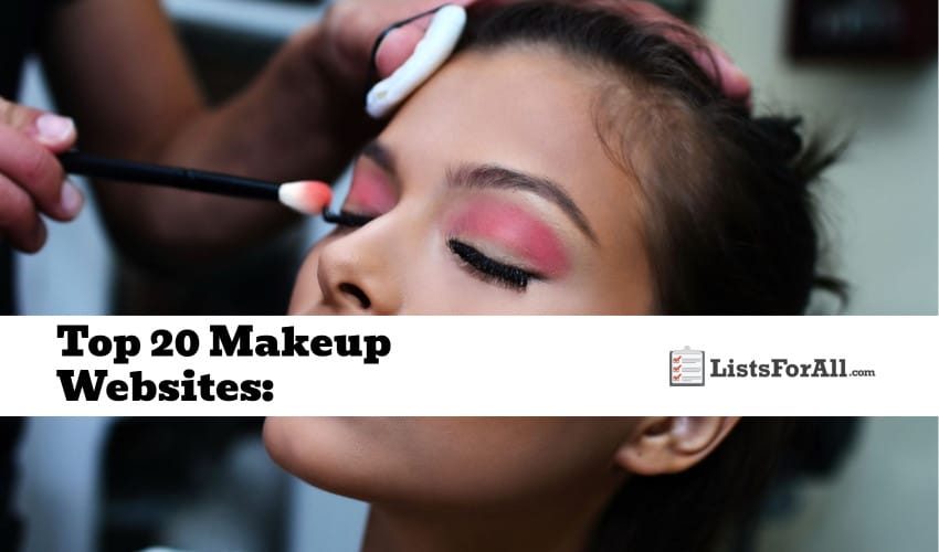 Best Makeup Websites