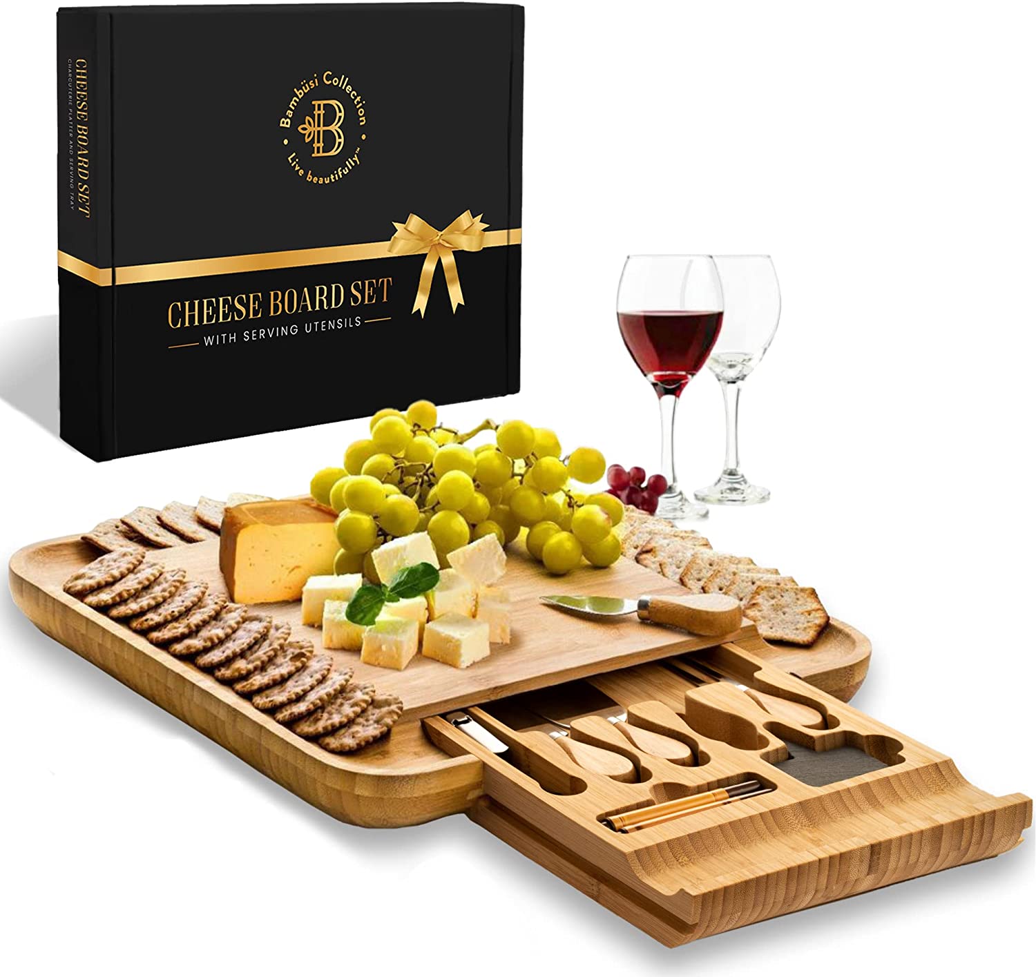 Bamboo Cheese Board