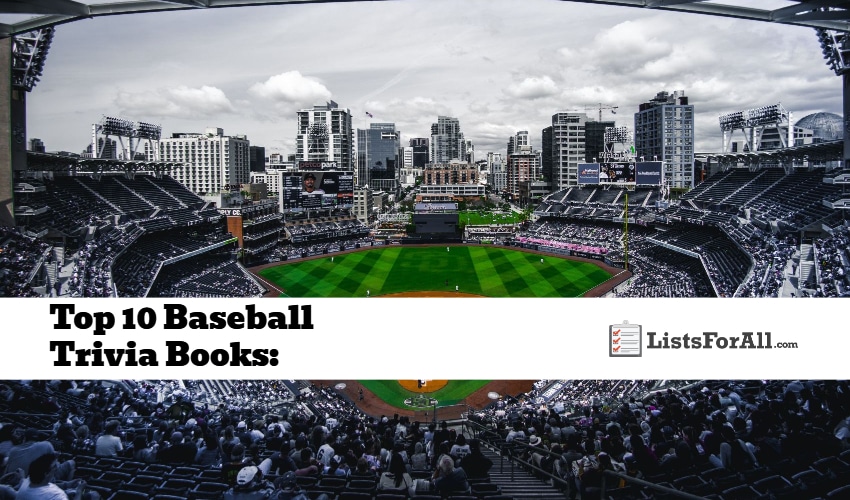 Best Baseball Trivia Books