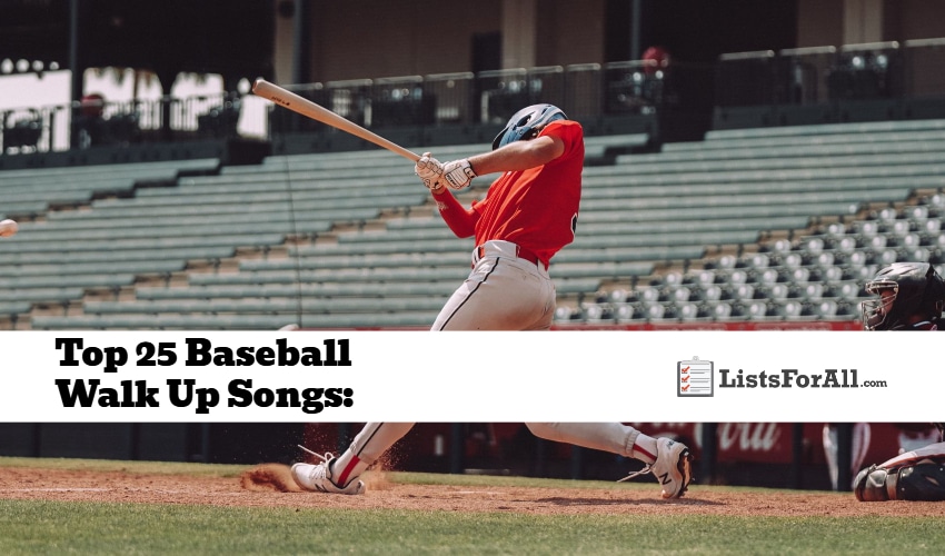 Best Baseball Walk Up Songs