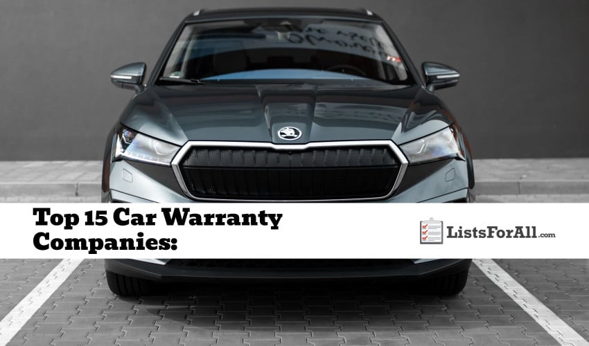 Best Car Warranty Companies