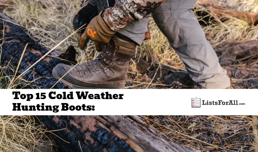 Best Cold Weather Hunting Boots