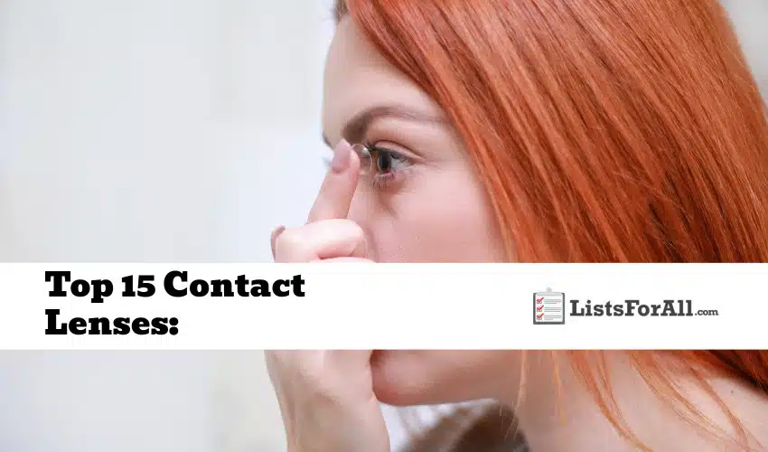 Best Contact Lenses