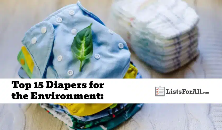 Best Diapers for the Environment