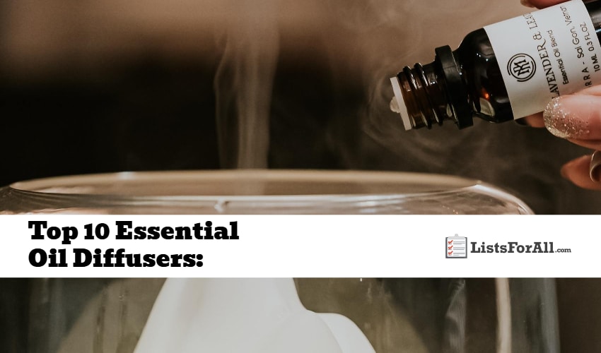 Best Essential Oil Diffusers