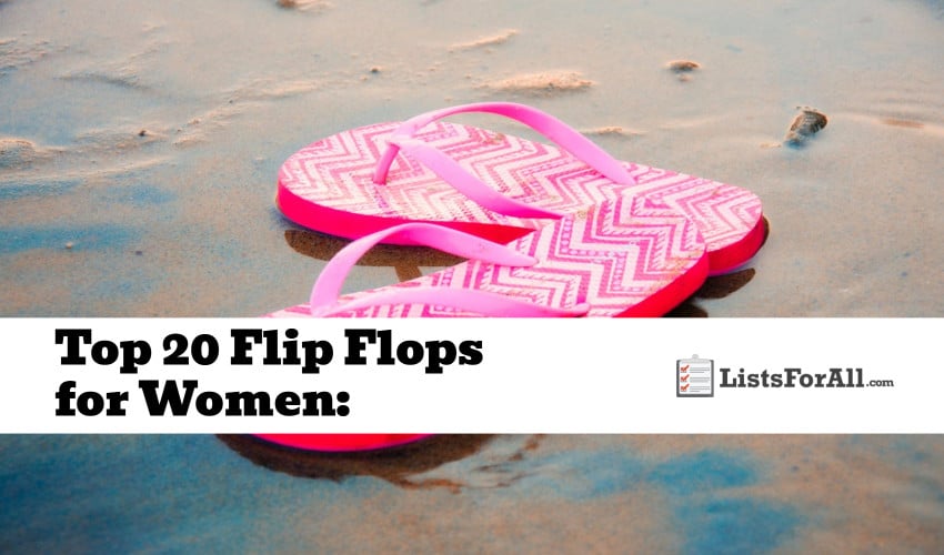 Best Flip Flops for Women