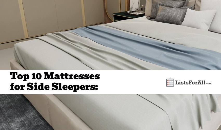 Best Mattresses for Side Sleepers