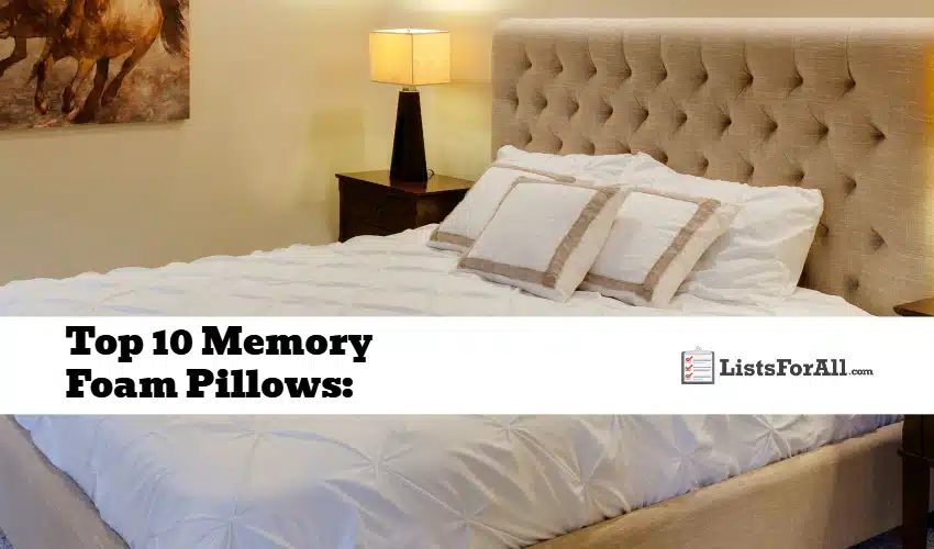 Best Memory Foam Pillows