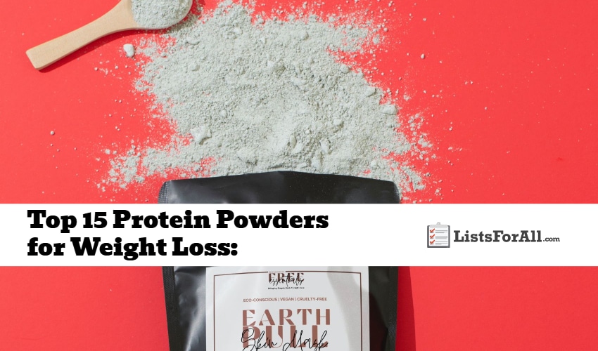 Best Protein Powders for Weight Loss