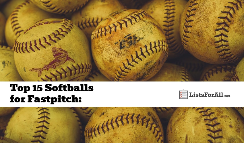 Best Softballs for Fastpitch