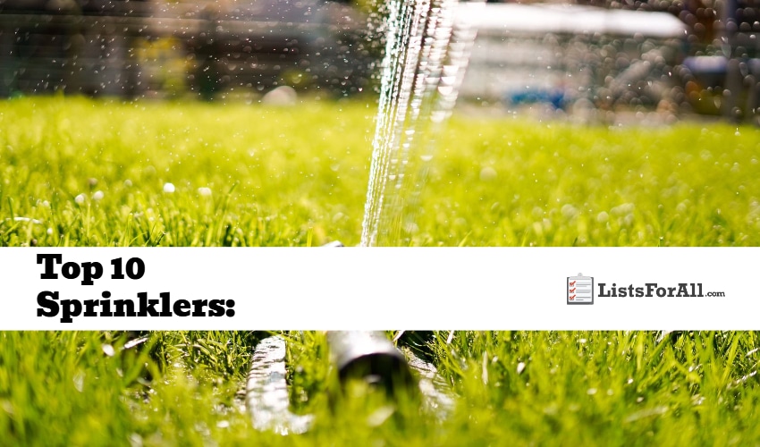 Best Sprinklers