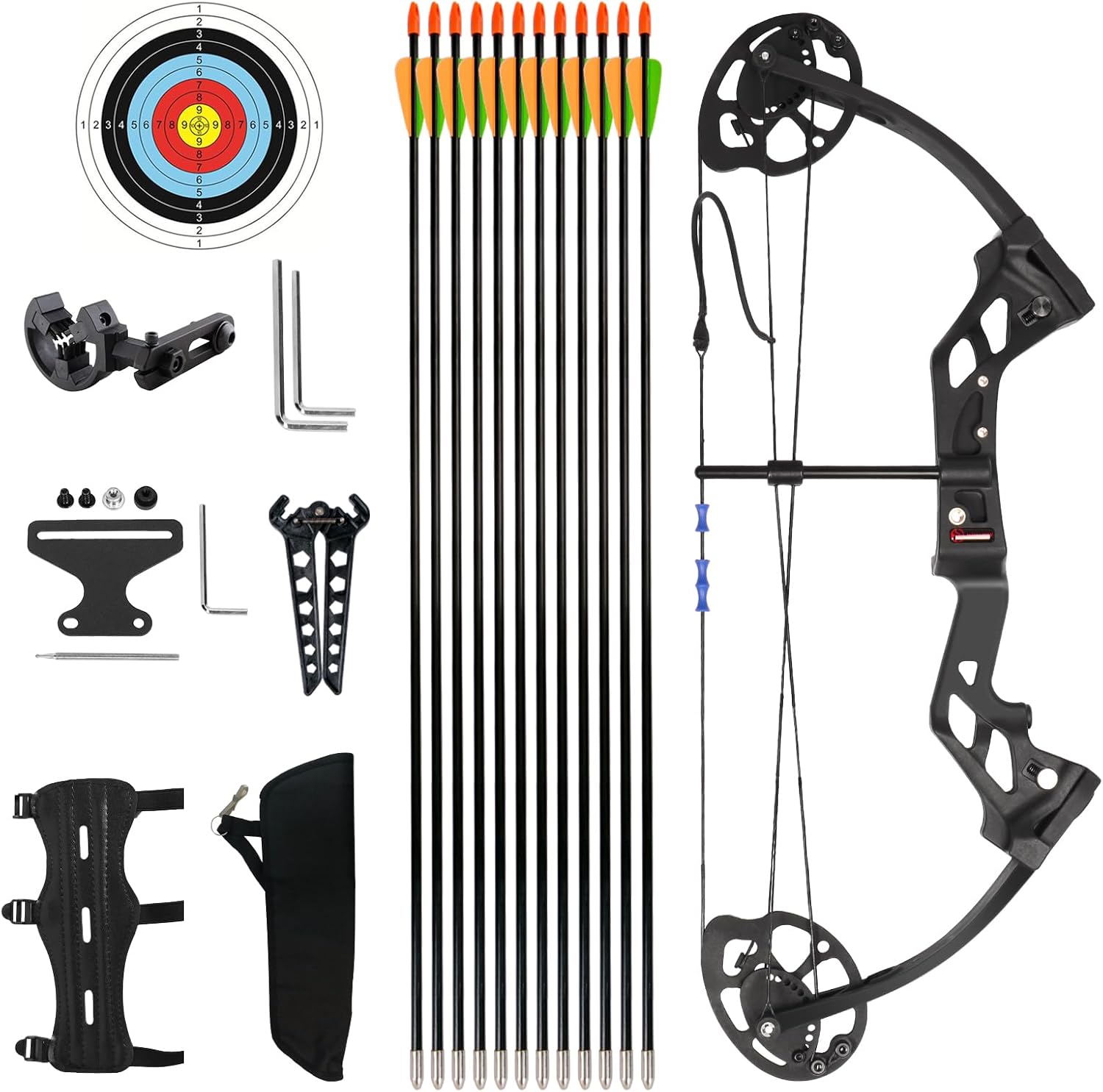 Compound Bow and Arrow for Youth and Beginner