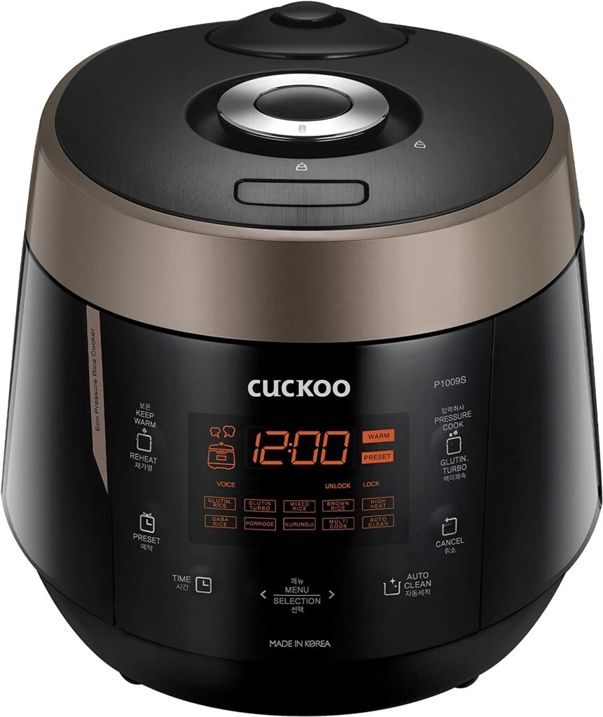 Cuckoo CRP-P1009SB Pressure Rice Cooker