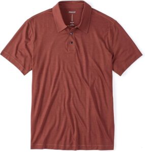 Huckberry Proof Men's 72-Hour Merino Wool Polo Shirt