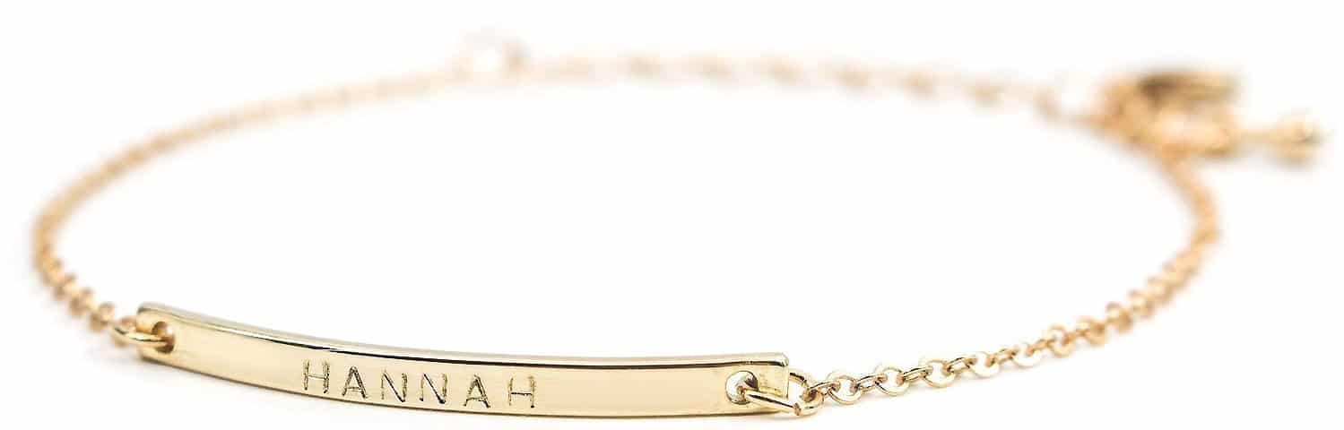 Name Bar Bracelet