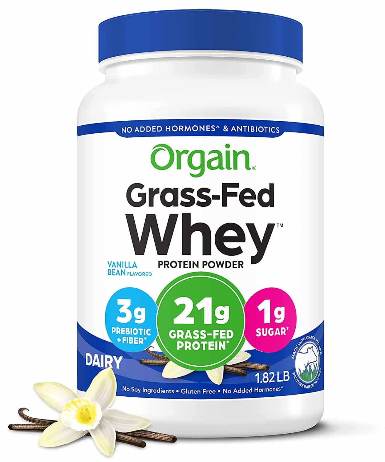 Orgain Grass Fed Whey Protein Powder